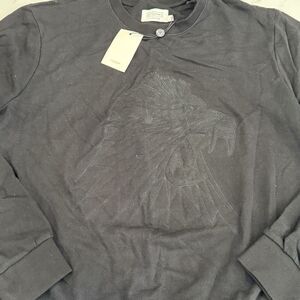 ELEVENPARIS LA‎ COLLECTION GANIMAL M EAGLE MEN'S 2XL BLACK SWEATSHIRT